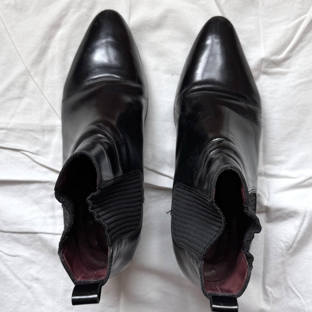 Maje Black ankle boots booties size 38